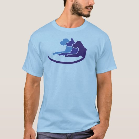 3 Dänen T - Shirt (Vorderseite)