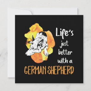 3 Das Leben ist einfach besser mit einem deutschen Einladung
