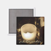 3. Dezember ・ Candles ・ Magnet (Vorderseite/Rückseite)