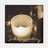 3. Dezember ・ Candles ・ Magnet (Vorne)