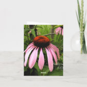 3 die elegante Cala Lilie - danke zu kardieren (Rückseite)