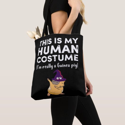 3 Dieses menschliche Kostüm bin ich wirklich Guine Tasche (Von Nahem)