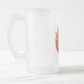 3 Dimensional Get Juiced Graphics Mattglas Bierglas (Links)