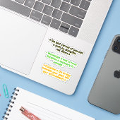 3 Discipline Over Motivation Quotes | Stickers  Aufkleber (Laptop mit iPhone)