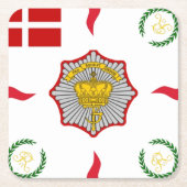 3.DL main image coaster Rechteckiger Pappuntersetzer (Vorderseite)