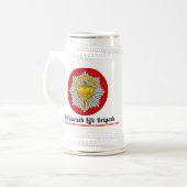 3.DL tankard Bierglas (Vorderseite Links)