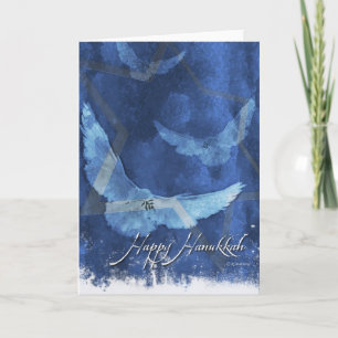 3 Doves-Hanukkah Feiertagskarte