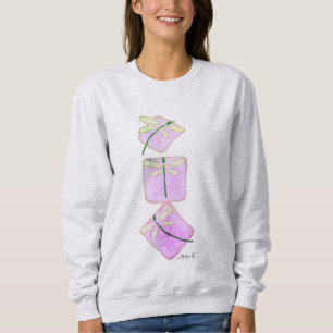 3 Dragonflies Abstrakte Kunst zu tragen Sweatshirt