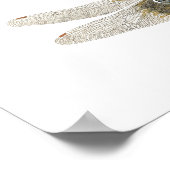 3 Dragonfly Art Poster (Ecke)