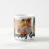 3 Drei Foto Moderne Elegante Collage Family Liebe Kaffeetasse (Mittel)