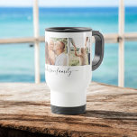 3 Drei Fotos für die FotoCollage-Familie Reisebecher<br><div class="desc">3 Drei Foto Collage Familien Fotos Kaffee Tasse. Die Tasse ist das ideale Geschenk für jemanden,  der moderne und stilvolle Bilder zum Geburtstag,  Hochzeit,  Weihnachten,  Brautparty oder besondere Anlass personalisierte Geschenke Liebe. Bitte kontaktieren Sie den Designer,  um passende Artikel zu erhalten.</div>