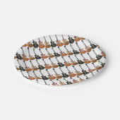 3 E-GITARREN PAPPTELLER (Schrägansicht)