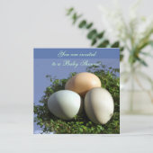 3 Eier Einladung (Stehend Vorderseite)