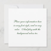 3 Eier Einladung (Rückseite)