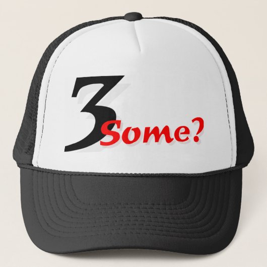 3 einige? truckerkappe (Vorderseite)