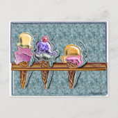 3 Eissorten 1 Postkarte (Vorderseite)