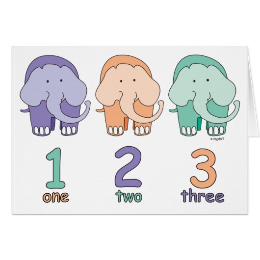 3 Elefanten (Vorderseite (Horizontal))