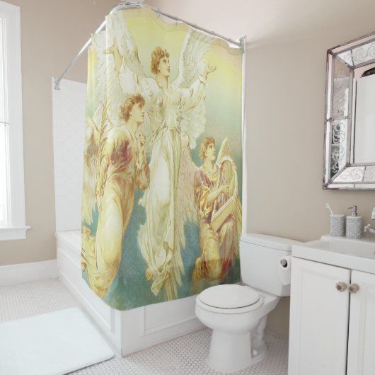 3 Engel v2 Duschvorhang (Beispiel)