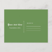 3 Erbsen in einem Pod-Baby-Duschsystem Save the Da Ankündigungspostkarte (Rückseite)