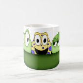 3 Erbsen in einer Hülse Kaffeetasse (Mittel)