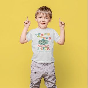 3-Esta Personalisierter Geburtstagspartei Tri-Blend Shirt