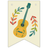 3-Esta Three Esta Fiesta Dritter Geburtstag Wimpelkette (Zweite Fahne)