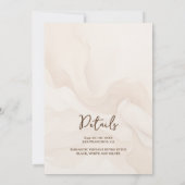 3 Exquisite Bridesmaid Dresses Watercolor Ask (Rückseite)