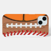3 Fall Sport Ball iPhone 15 Case-Mate iPhone Hülle (Rückseite (Horizontal))