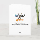 3 Fallschirmspringer - Orange Karte (Rückseite)