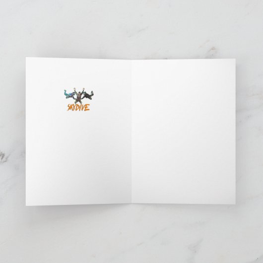 3 Fallschirmspringer - Orange Karte (Innenseite)