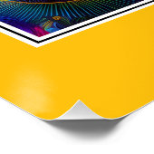 3 Fantasy Cats in Radiergumbbeln Poster (Ecke)