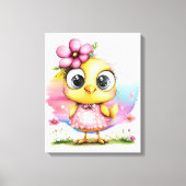 #3 Fantasy Chick -> #3 Fantasy-Hühnchen Leinwanddruck (Vorderseite)