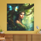 #3 Fantasy Welt Leinwanddruck (Insitu (Wohnzimmer))