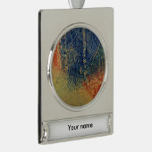 3 Farben Banner-Ornament Silber (Rechts)