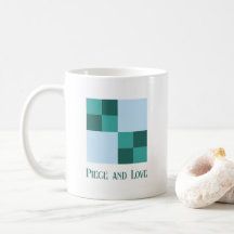 3-Farben-Double-Four-Patch-Quiltblock Punny