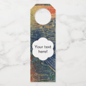 3 Farben Flaschenanhänger (Vorderseite)