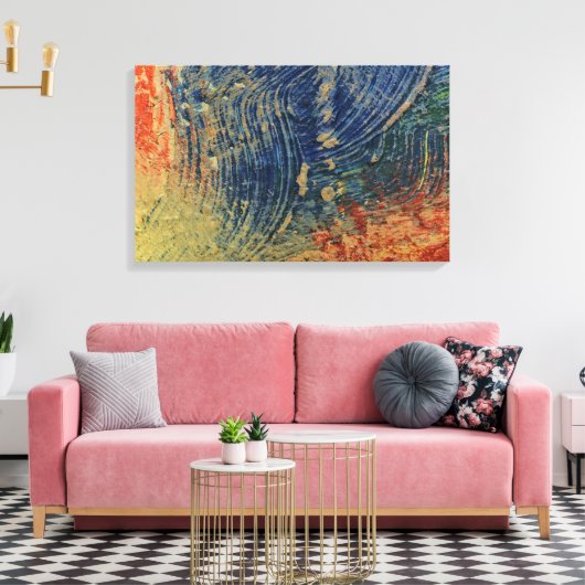 3 Farben Leinwanddruck (Insitu (Wohnzimmer))