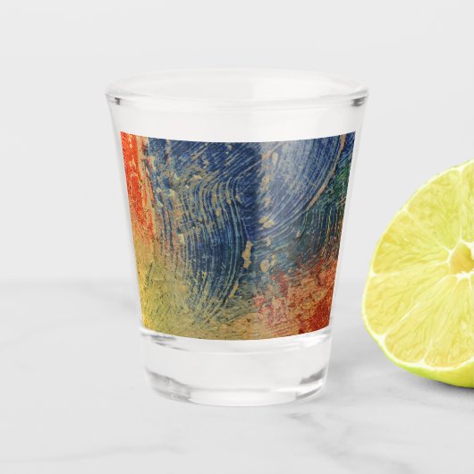 3 Farben Schnapsglas (Vorderseite)