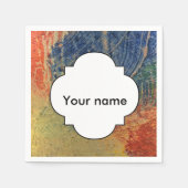 3 Farben Serviette (Vorderseite)