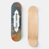 3 Farben Skateboard (Vorderseite)