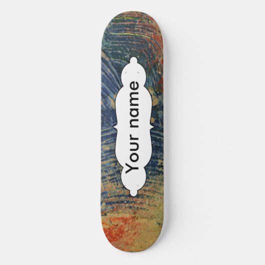 3 Farben Skateboard (Vorderseite)