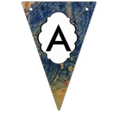 3 Farben Wimpelkette (Dritte Fahne)