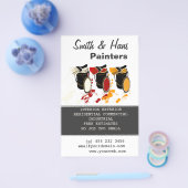 3 Farbenmalerei des Paint Bucket House Flyer (Einzeln)