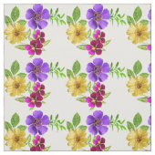 3 Farbige Blume Stoff (Muster)