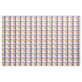 3 farbige Blumen Stoff (Yard (91,4 cm))