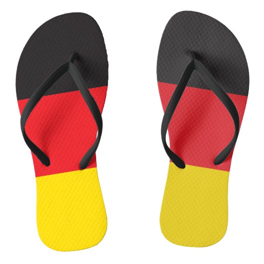 3 Farbkombination, Flag Badesandalen (Fußbett)