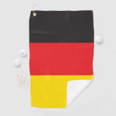 3 Farbkombination, Flag Golfhandtuch (Insitu)