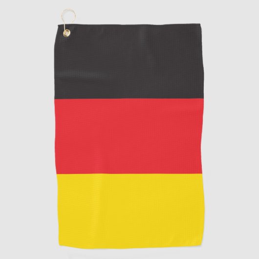 3 Farbkombination, Flag Golfhandtuch (Vorderseite)