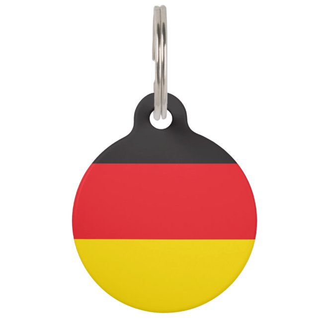 3 Farbkombination, Flag Haustiermarke (Vorderseite)