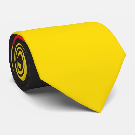 3 Farbkombination, Flag Krawatte (Gerollt)